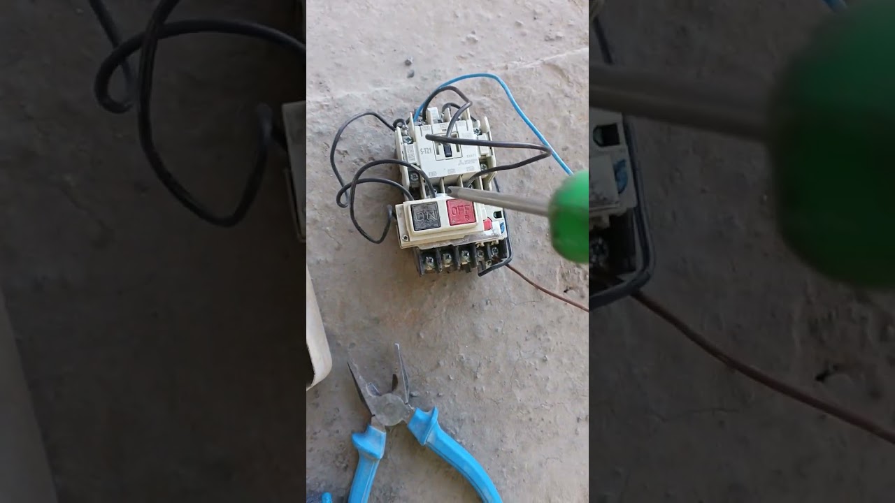 Contactor testing#viral #maintenance#electrician #myvideo #middleeast #buhayofw #highlights #vlog 