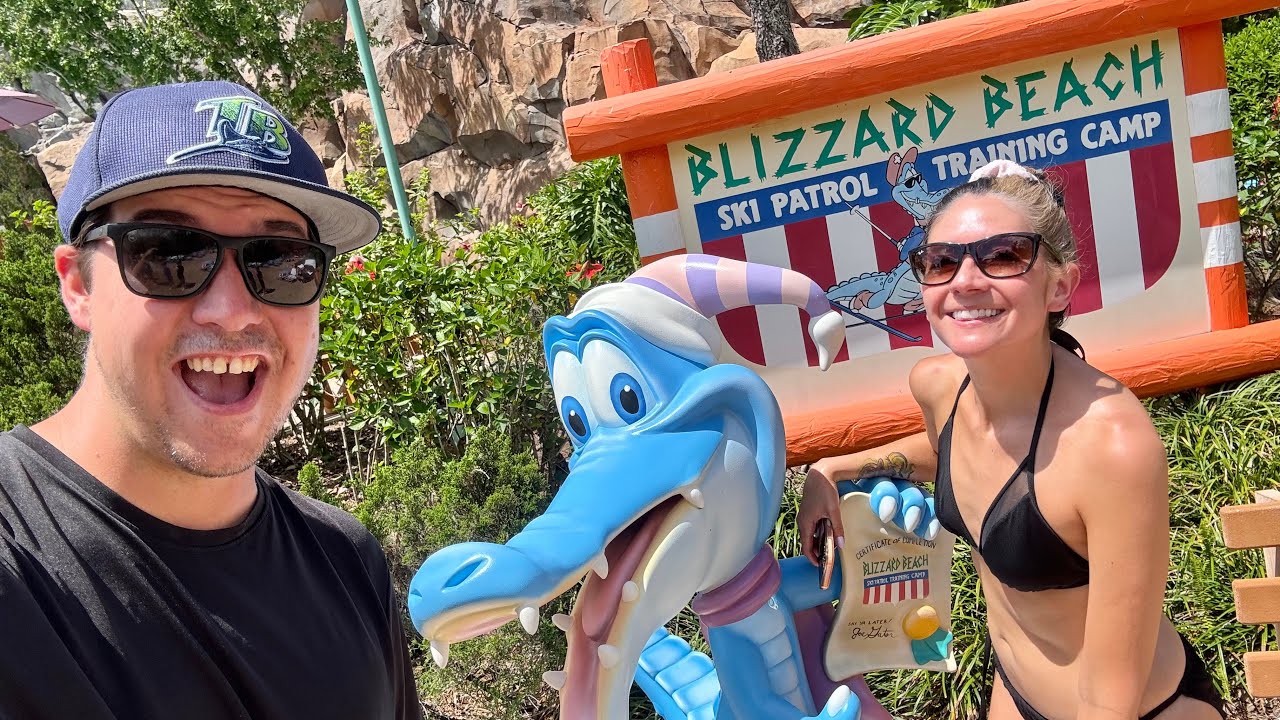 Blizzard Beach 30th Anniversary - MY FIRST TIME AT A DISNEY WORLD WATER PARK - Goin’ Down Slides!!