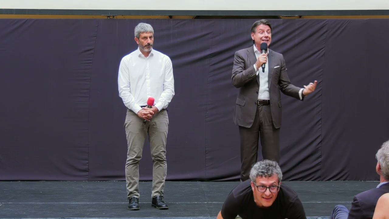 Giuseppe Conte e Roberto Fico a Napoli | 7/09/2025