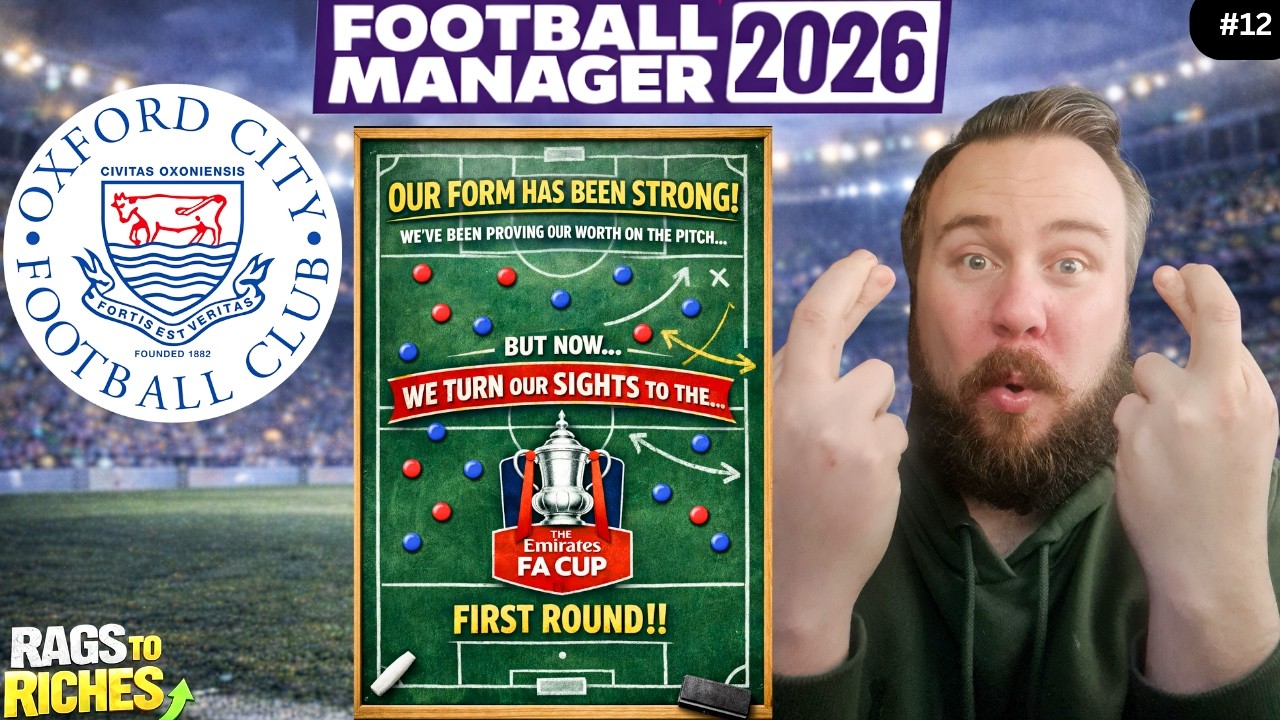 We’re Flying Up The League! Can We Start An FA Cup Run? #fm26 EP. 12