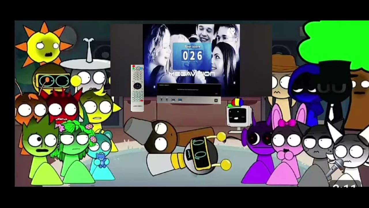 SPRUNKIS SCORED 99 ON THE MEGAVISION