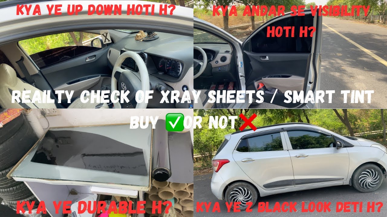 Finally Darkest Z Black Tint | Best Solution For Summer Heat | Film Vs Xray Sheet |  @getinstall