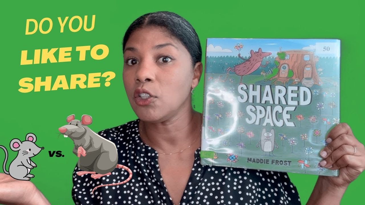 🍄Shared Space~Children's Book Stories~Read Aloud~Social Emotional Learning💕