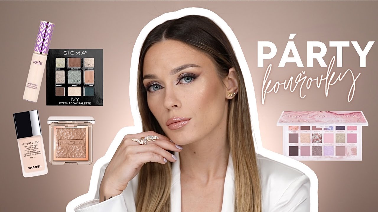 Líčení na párty 🥂 | Sigma, Nabla, Chanel, Tarte,…