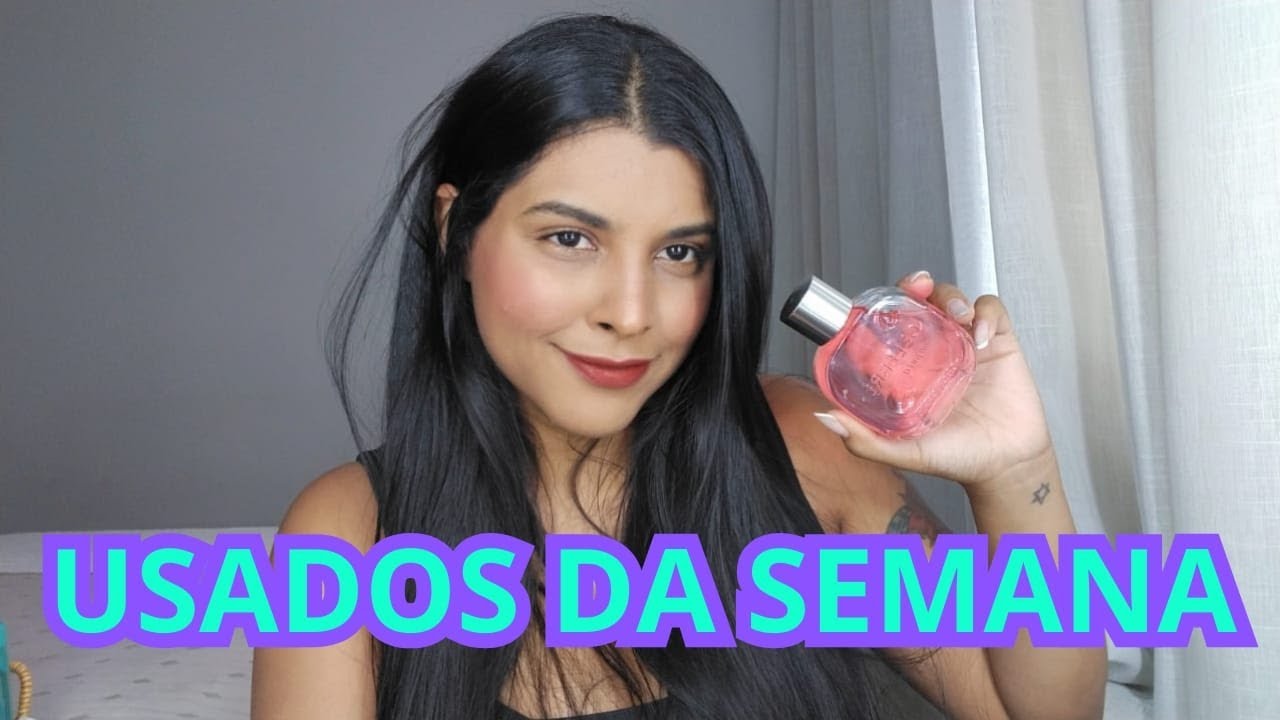 PRODUTOS USADOS DA SEMANA - #hidratante #perfume #cabelo 