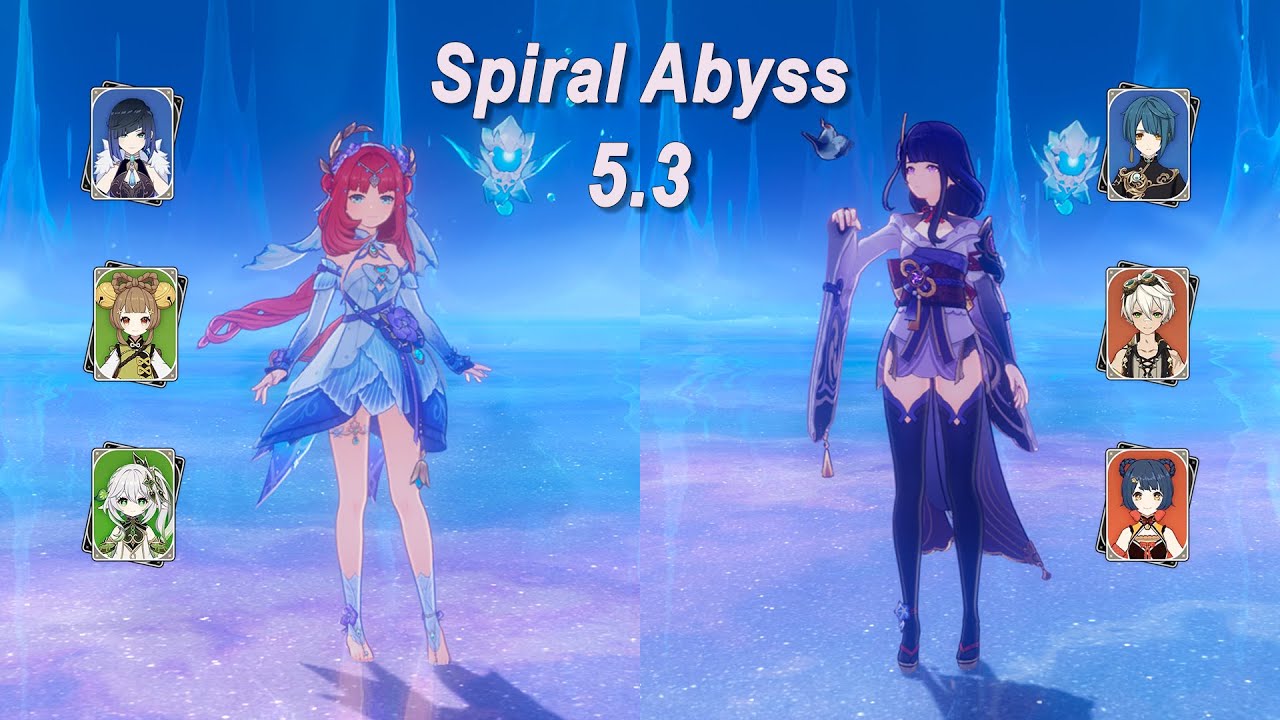 Nilou | Raiden | Spiral Abyss 5.3 Floor 12 | Genshin Impact