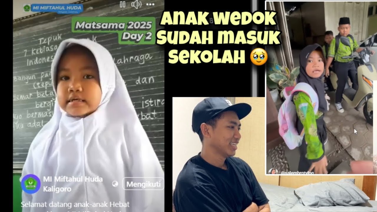 TERHARU !! KEISHA MASUK SEKOLAH MI ANAK WEDOK | bajidot tki jepang