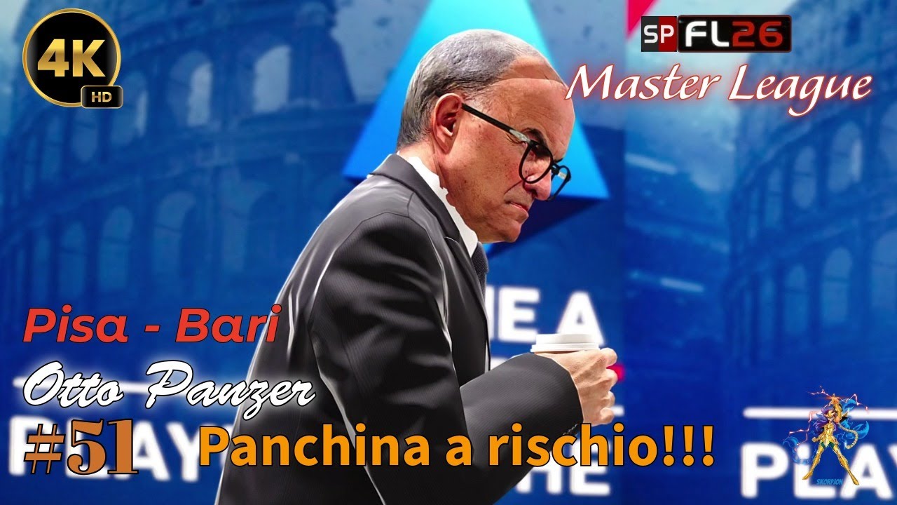 PANCHINA A RISCHIO?!? - Otto Panzer - Master League Bari #FL26 #51