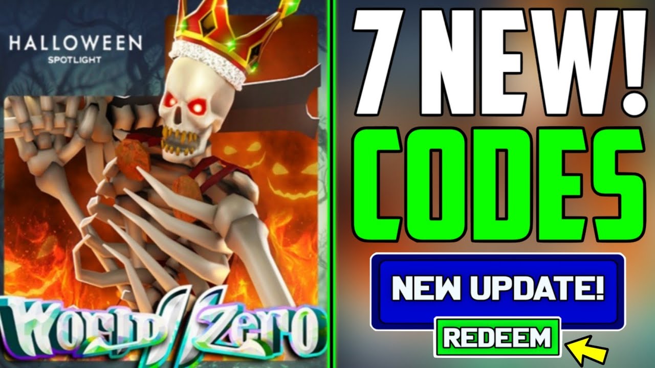ВСЕ НОВОЕ! ✅ WORLD ZERO АНИМЕ РПГ КОДЫ ROBLOX 2025 - WORLD ZERO АНИМЕ РПГ КОДЫ 2025 [ROBLOX]