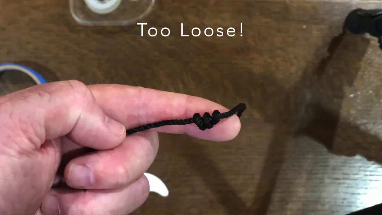 How To Make a Knotted Twine Rosary Bracelet