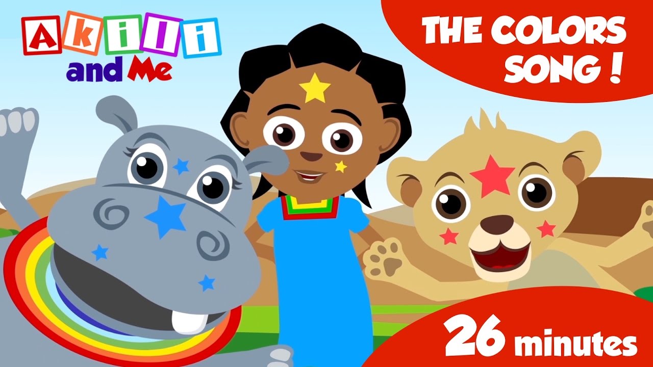 The Colors Song...and 14 other songs from Akili and Me | 26 minutes of African Educational Cartoons