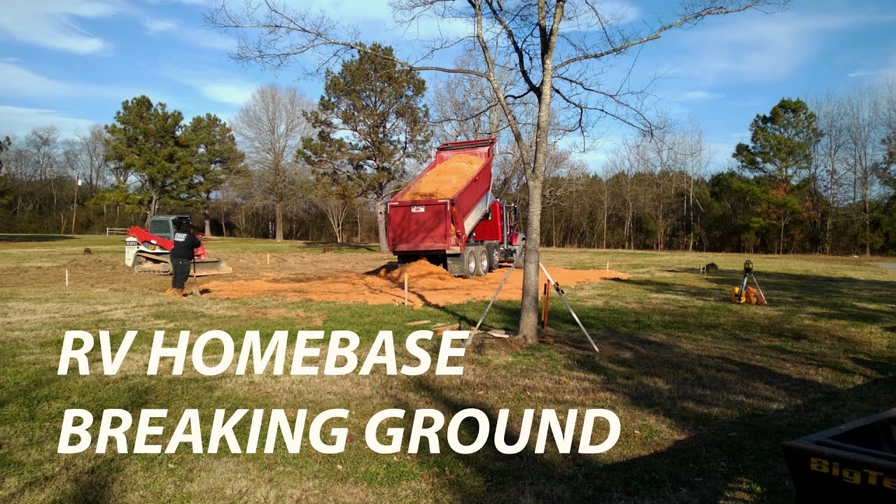 RV Homebase Breaking Ground