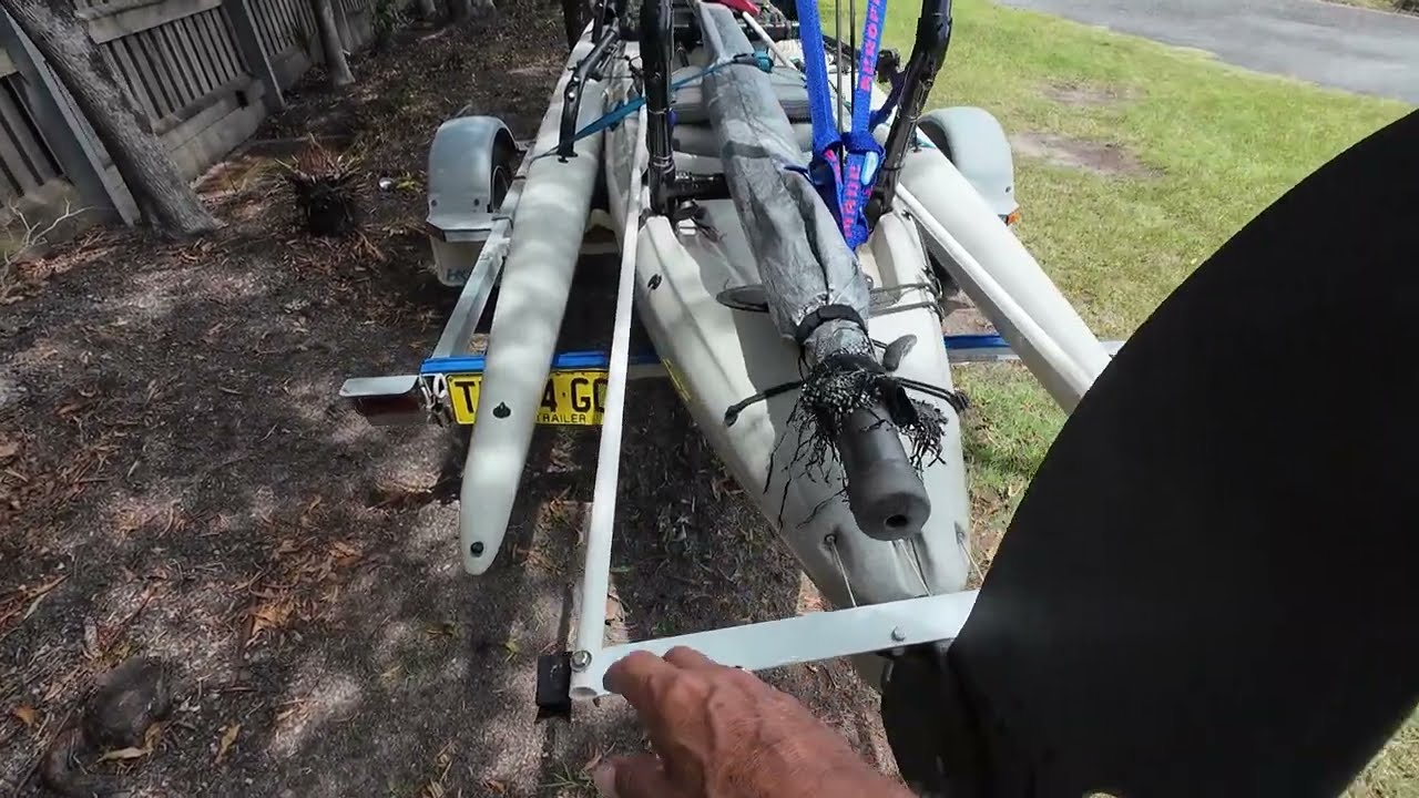 Hobie Tandem Island steering modification