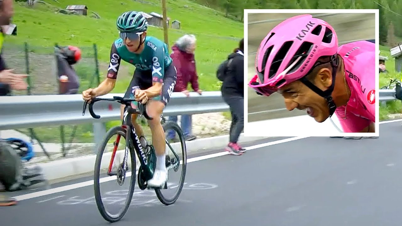 Jai Hindley REVIENTA a Richard Carapaz en el Brutal Fedaia | Giro d'Italia 2022 Etapa 20