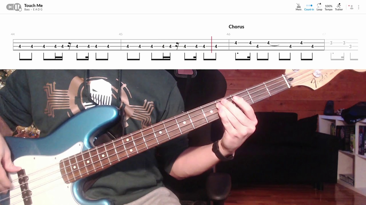 The Doors - Touch Me (Bass Cover)