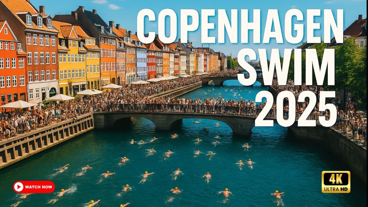 Swimming Through the Heart of Copenhagen | TrygFonden Copenhagen Swim 2025