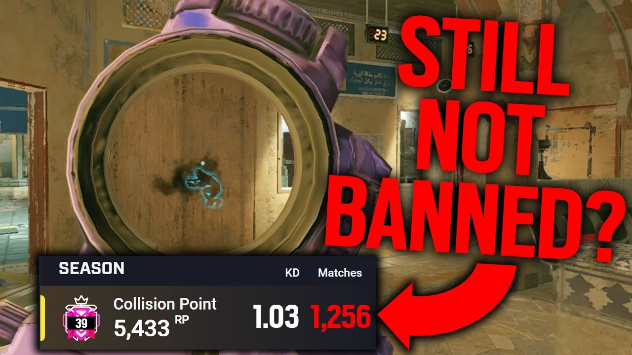 CHEATER ISN'T BANNED AFTER 1200 MATCHES