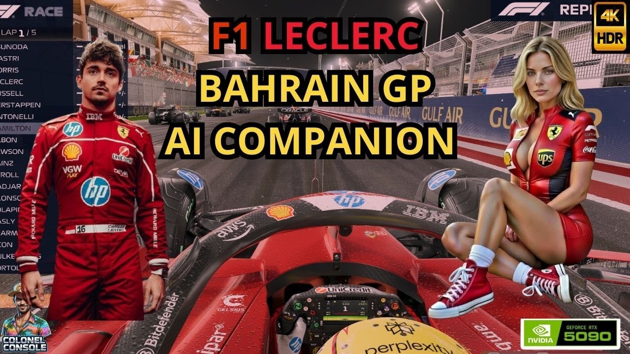 F1 Leclerc Bahrain GP AI Companion