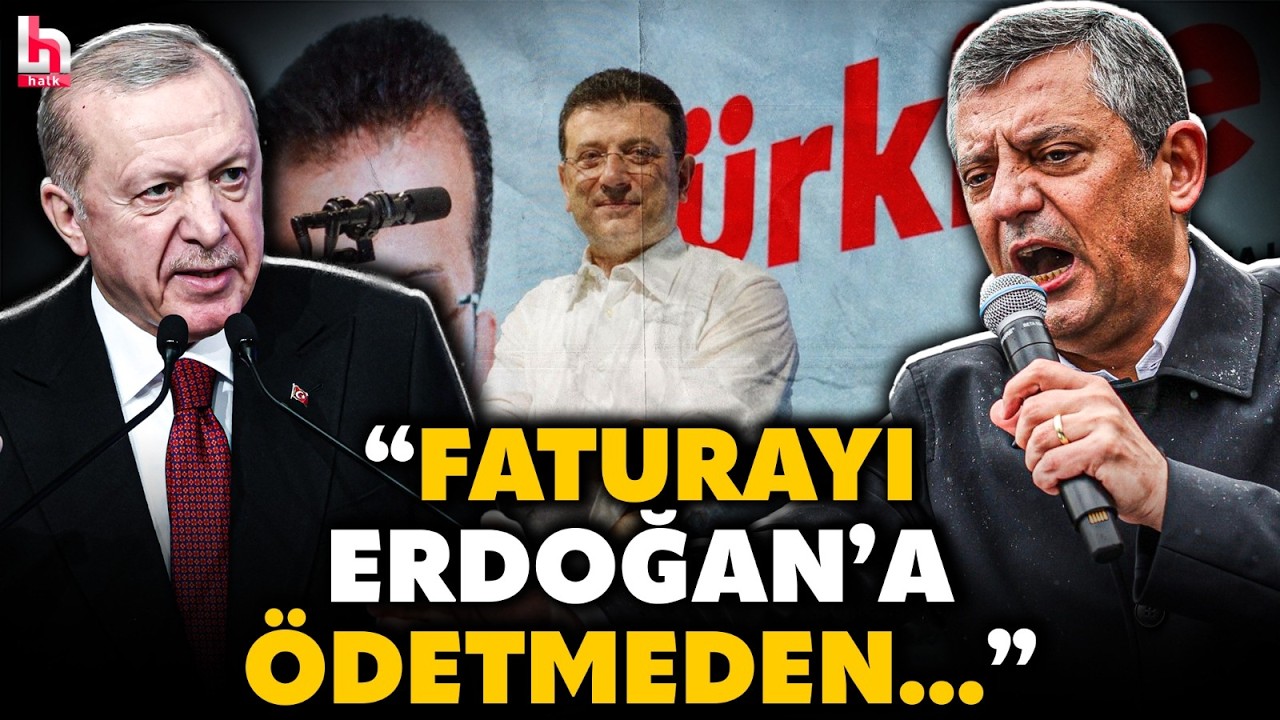 Özgür Özel'den tarihi rest! Erdoğan bunu hiç beklemiyordu! Saray'ı tir tir titretecek sözler!