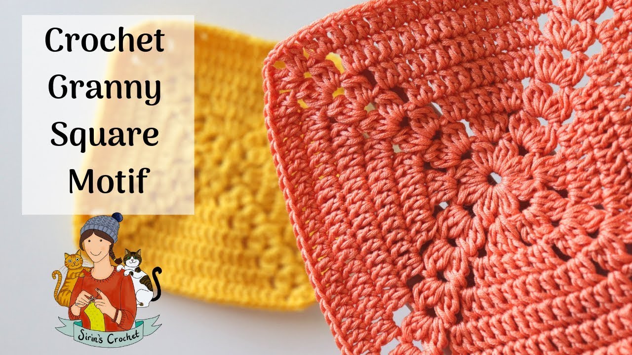 Easy Crochet Granny Square Motif