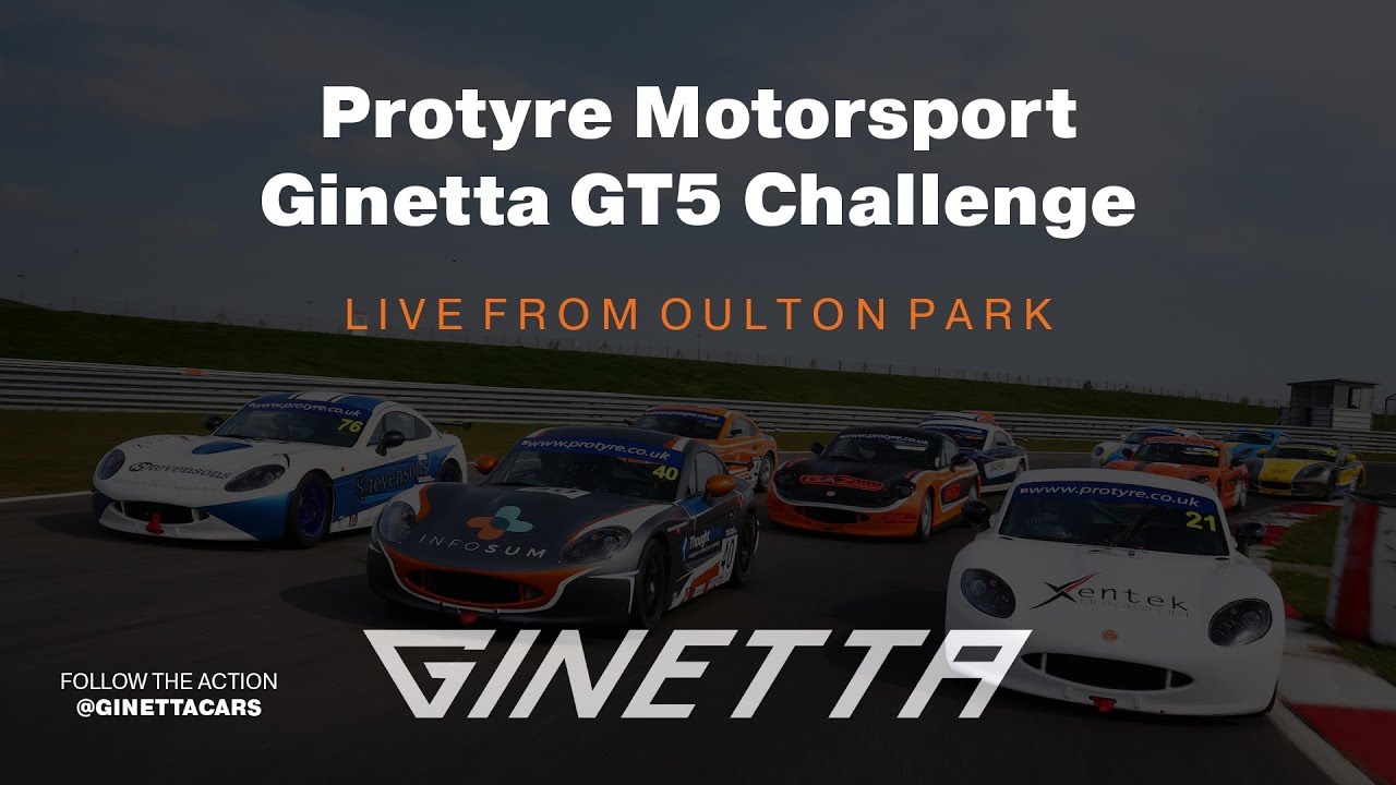 2019 Ginetta GT5 Challenge – Round 2 – Live from Oulton Park