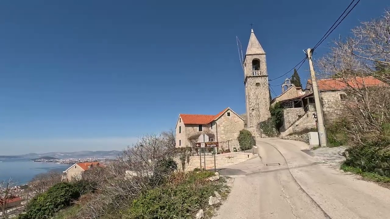 Sveti Martin, Gornja Podstrana and Vršina peak, Croatia   -    GoPro 11