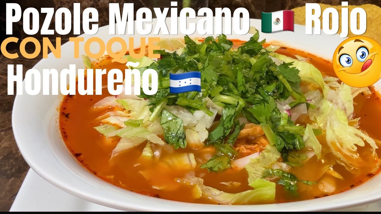 ✷🇲🇽Pozole Mexicano con Toque Hondureño🇭🇳 | Receta Casera con Sabor de Casa
