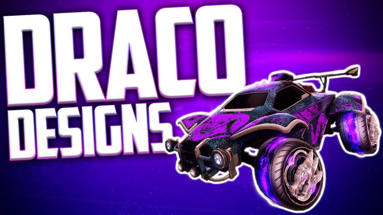 Top 5 DRACO Car Designs For OCTANE In Rocket League (+Extras) 🔥