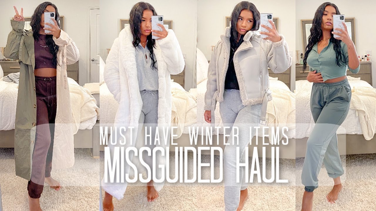 MUST HAVE COATS / MISSGUIDED HAUL | ajanarie