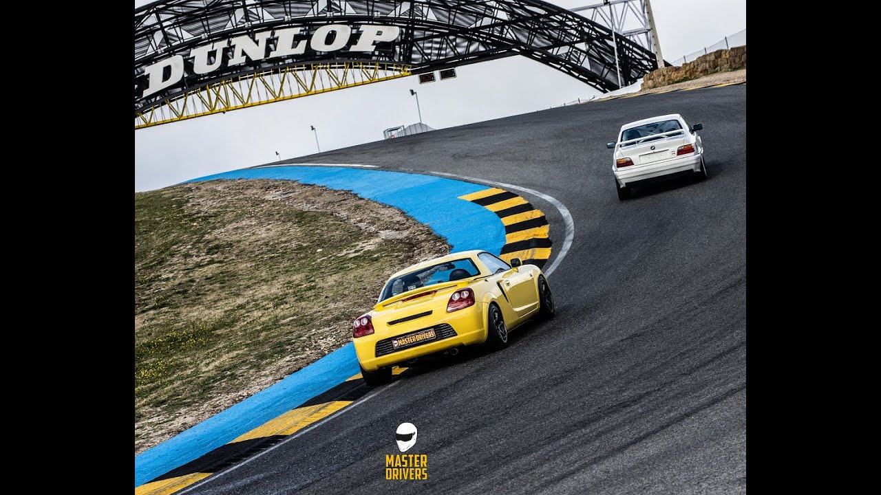 2zz Toyota MR2 vs BMW E36 328i - Circuito del Jarama onboard