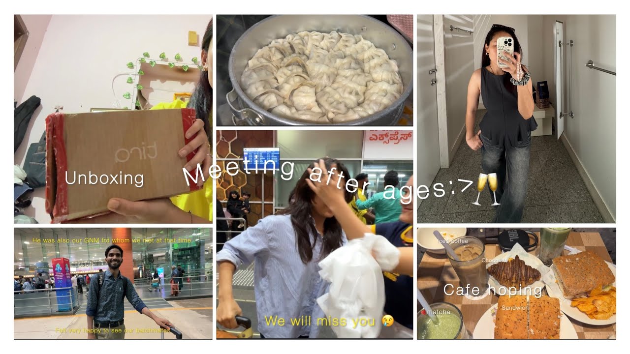 Chaotic vlog:until next time||unboxing ||cafe hoping||Tibetan vlogger