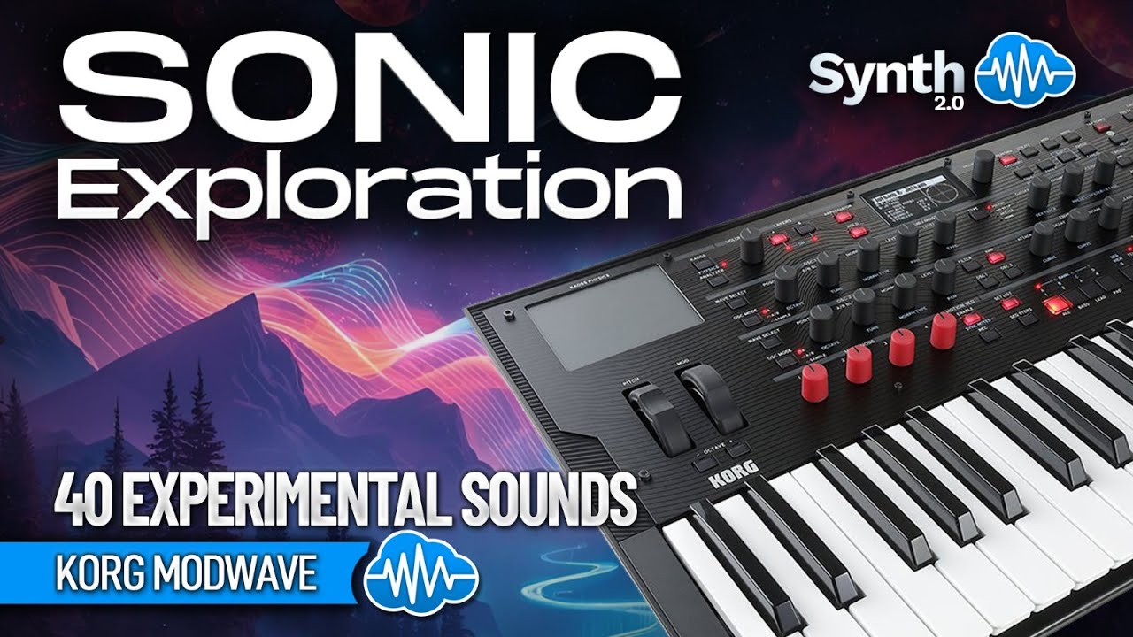 KORG MODWAVE SERIES ♫ 40 Motion Sounds ► SONIC EXPLORATION V1