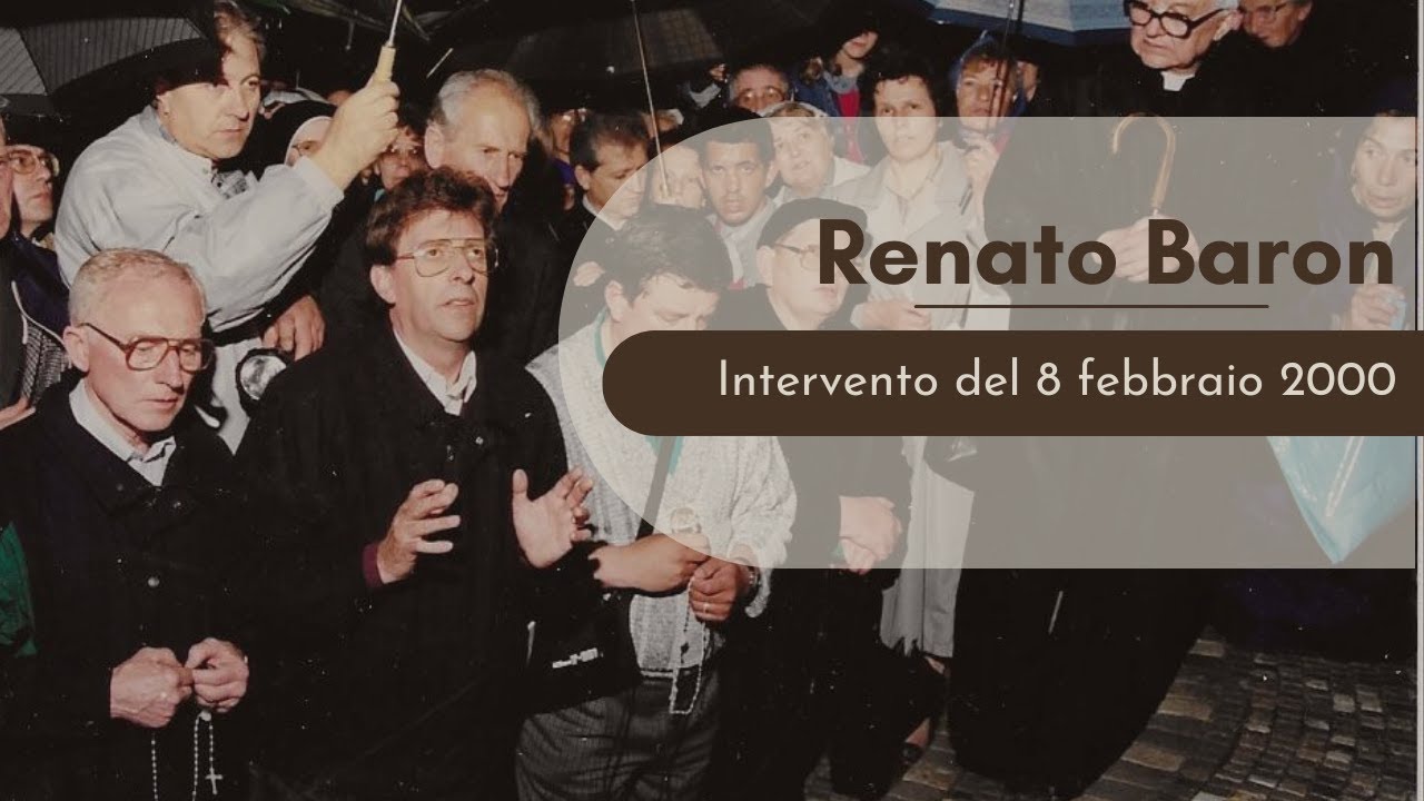 Intervento di Renato Baron del 8 febbraio 2000