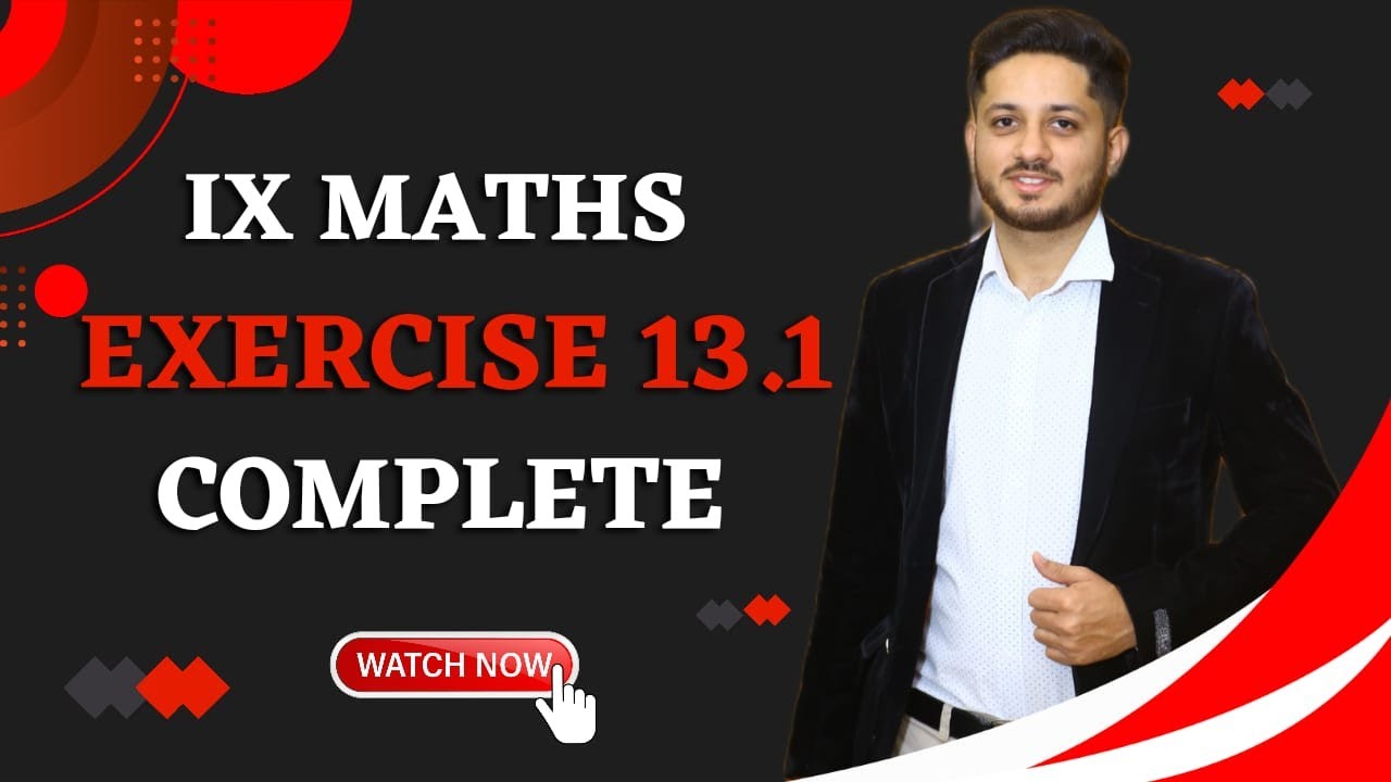 Exercise 13.1 Class 9 Complete | #sindh_board | #newmathematicsbook #karachi_board #aliyaanmalik