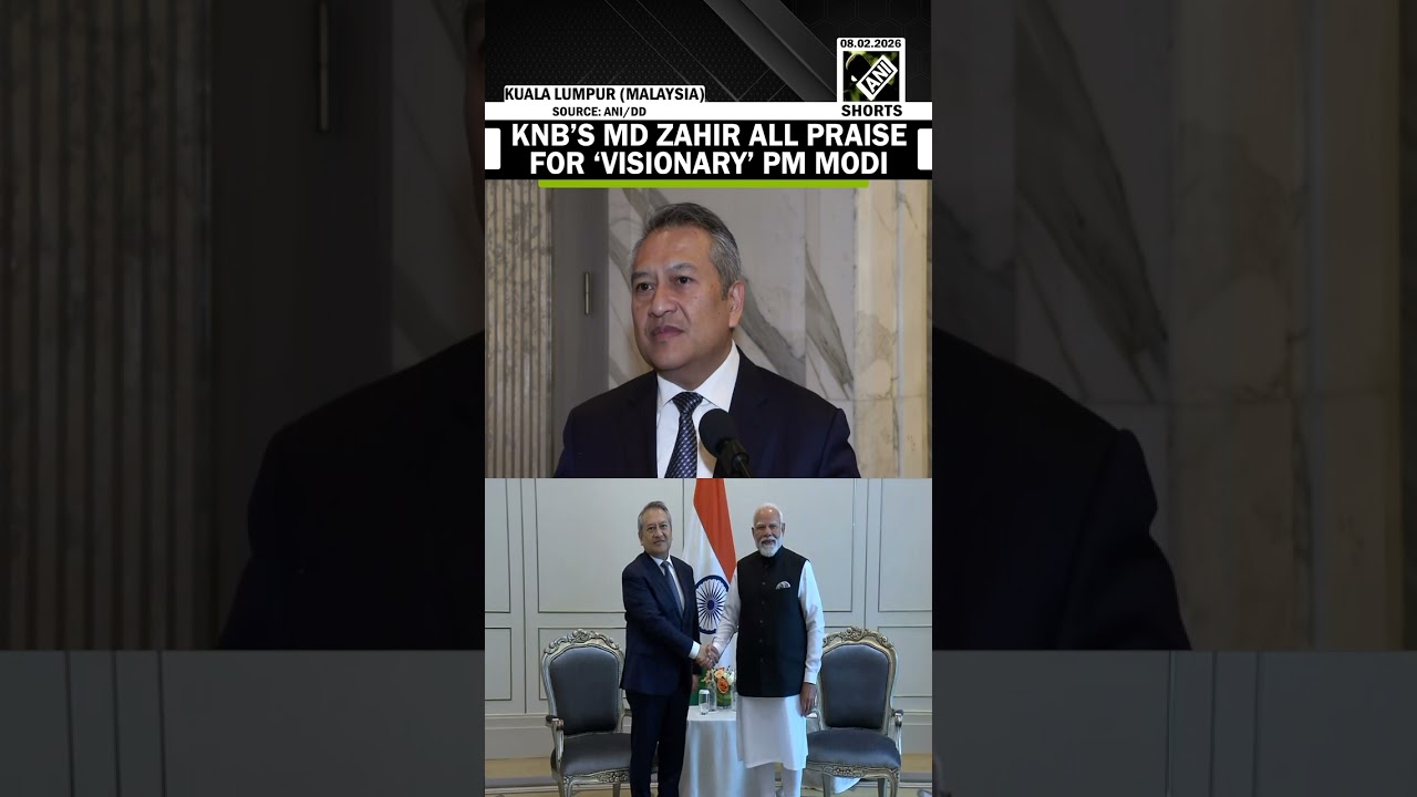 Khazanah Nasional Berhad&rsquo;s MD Zahir all praise for visionary PM Modi | Malaysian Visit