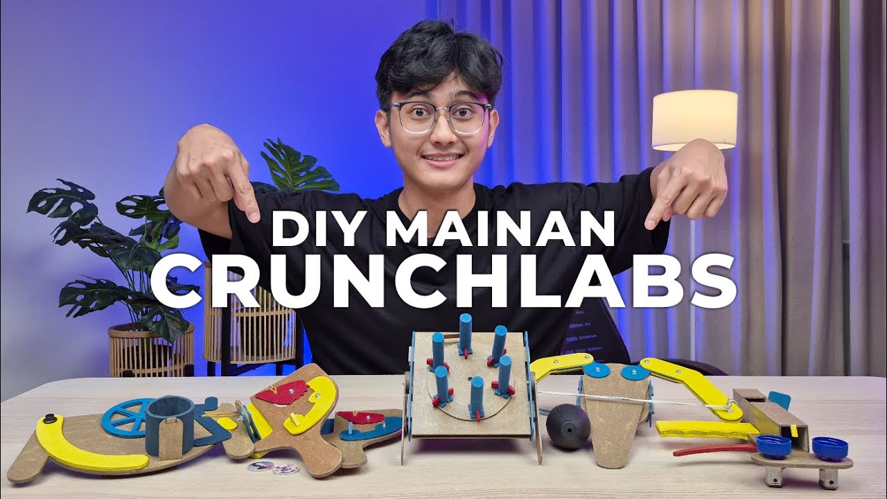 AKU BIKIN MAINAN CRUNCHLABS (BY MARK ROBER) DENGAN FITUR YANG SAMA PERSIS!!
