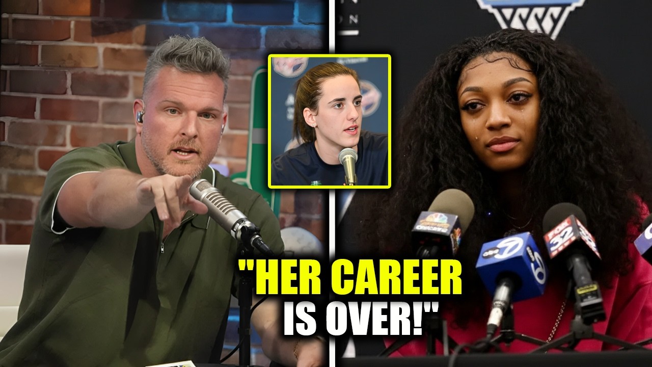 Pat McAfee ROASTS & DESTROYS Angel Reese for Going After Caitlin Clark — SHE’S DONE?!