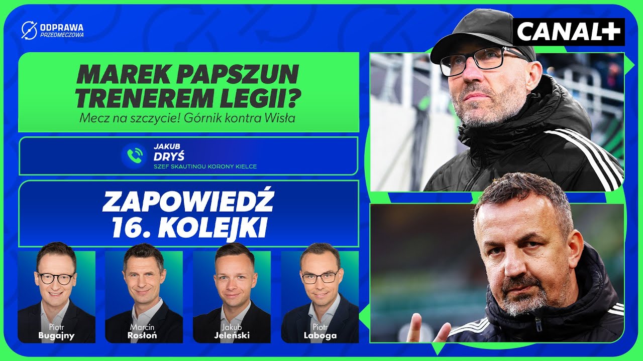 PAPSZUN TRENEREM LEGII? HITOWY MECZ W ZABRZU | ODPRAWA PRZEDMECZOWA