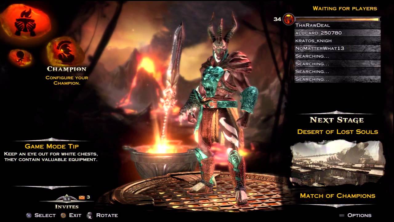GOD OF WAR ASCENSION - MORE THANATOS BLADE AND CHIMERA ARMOR
