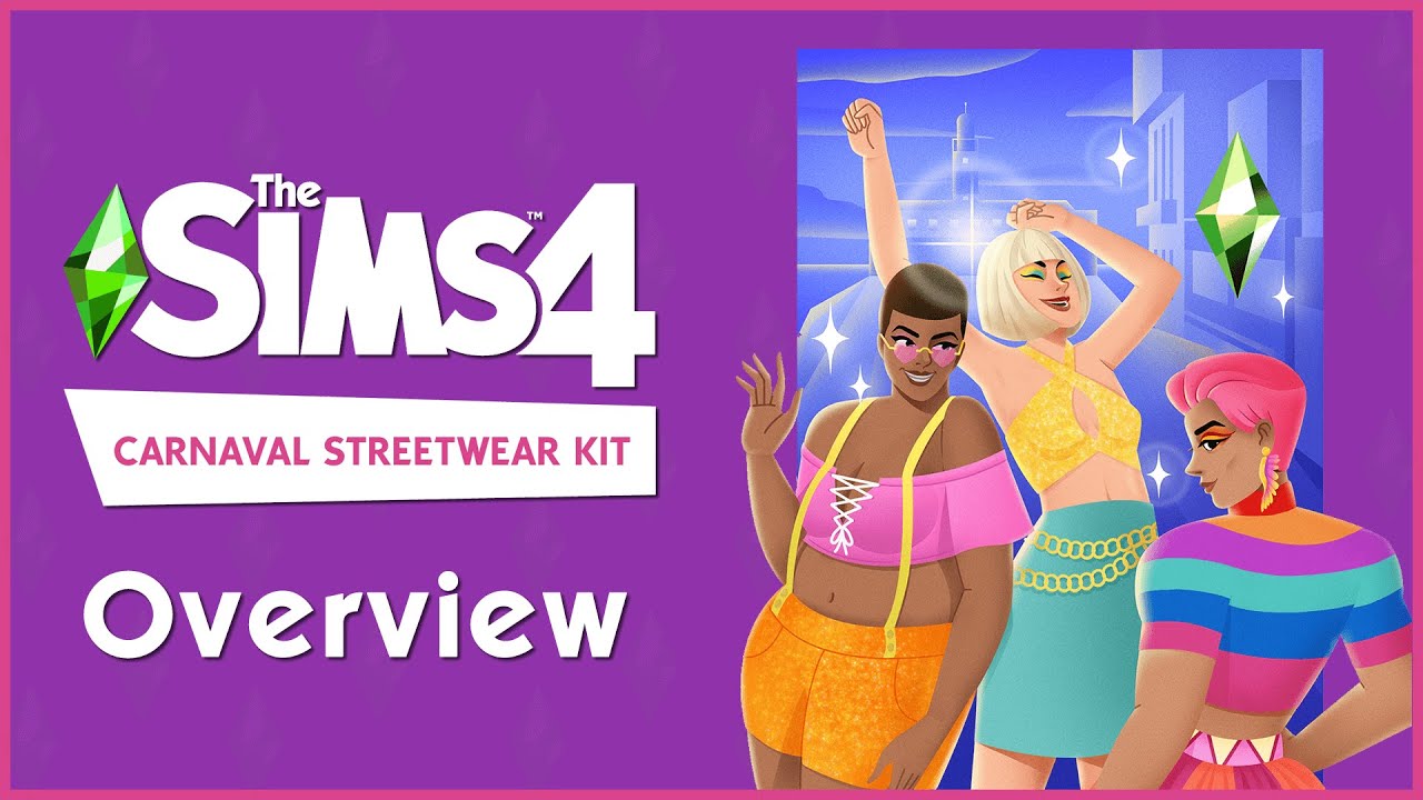 The Sims 4 Carnaval Streetwear Kit Overview