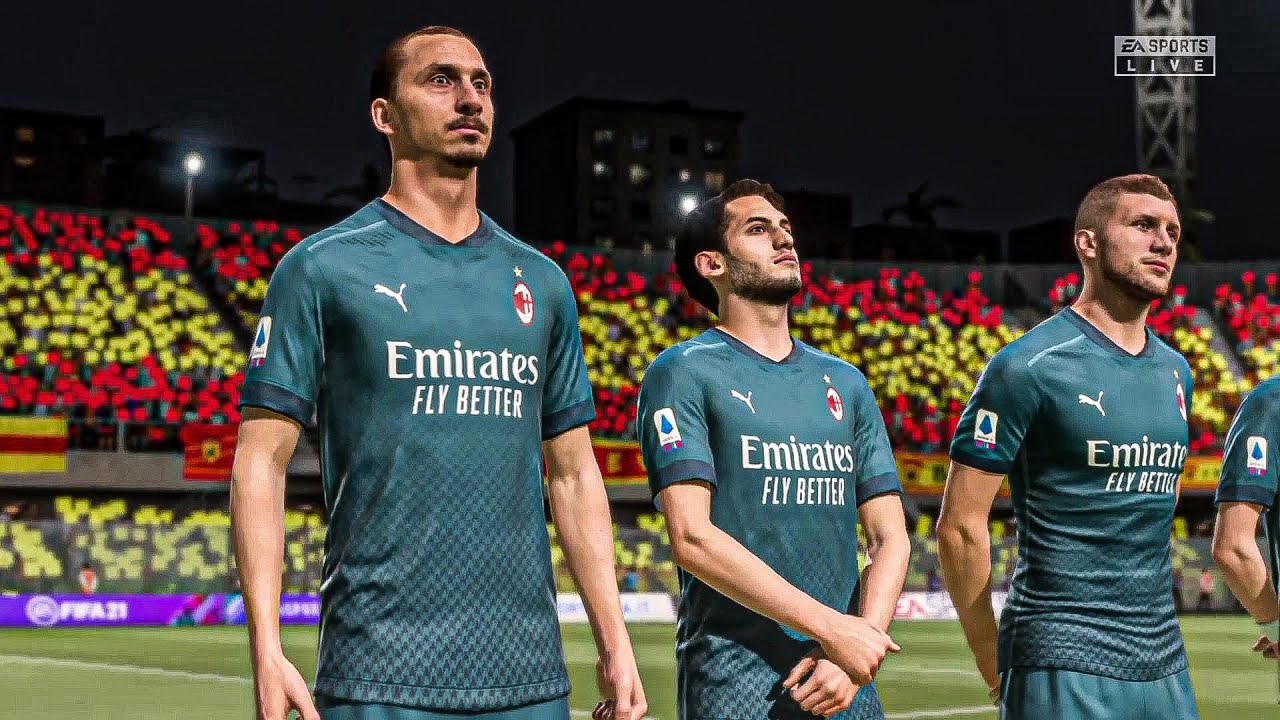 Fifa 21 Serie A Fixture 1 Professional Difficulty - Benevento Calcio vs AC Milan