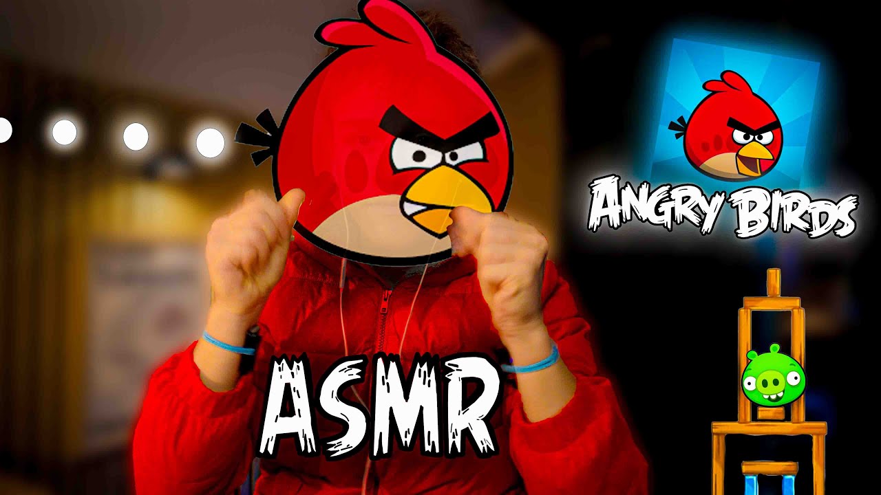 ASMR Angry Birds Classic | playing, tingles, whispering