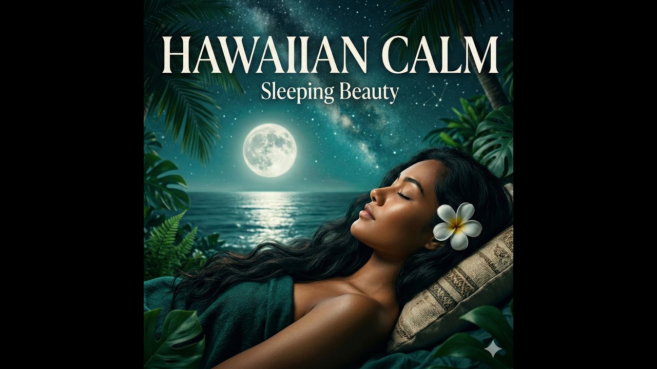 Hawaiian Sleep Music 💤 Kaikamahine Uʻi | Ocean Breeze Lullaby