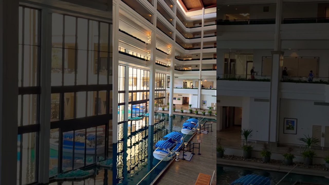 Boat Rides in the Desert at JW Marriott Desert Springs 
