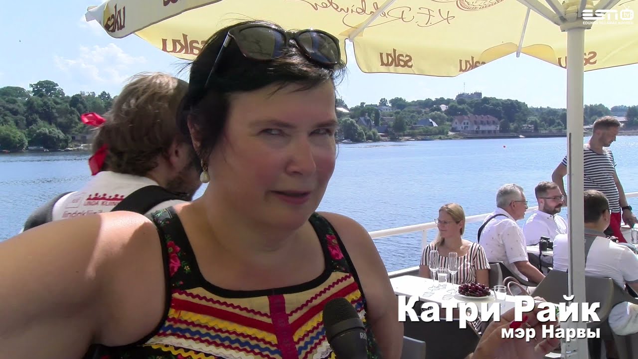 14.07.2021 Репортаж с первого рейса прогулочного корабля Нарва - Нарва-Йыэсуу