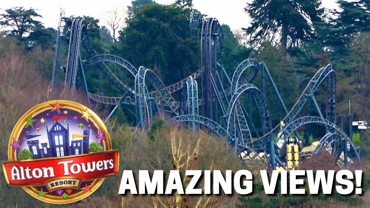 Cycling To Beauty Spots Near Alton Towers With AMAZING Views Of The Park!