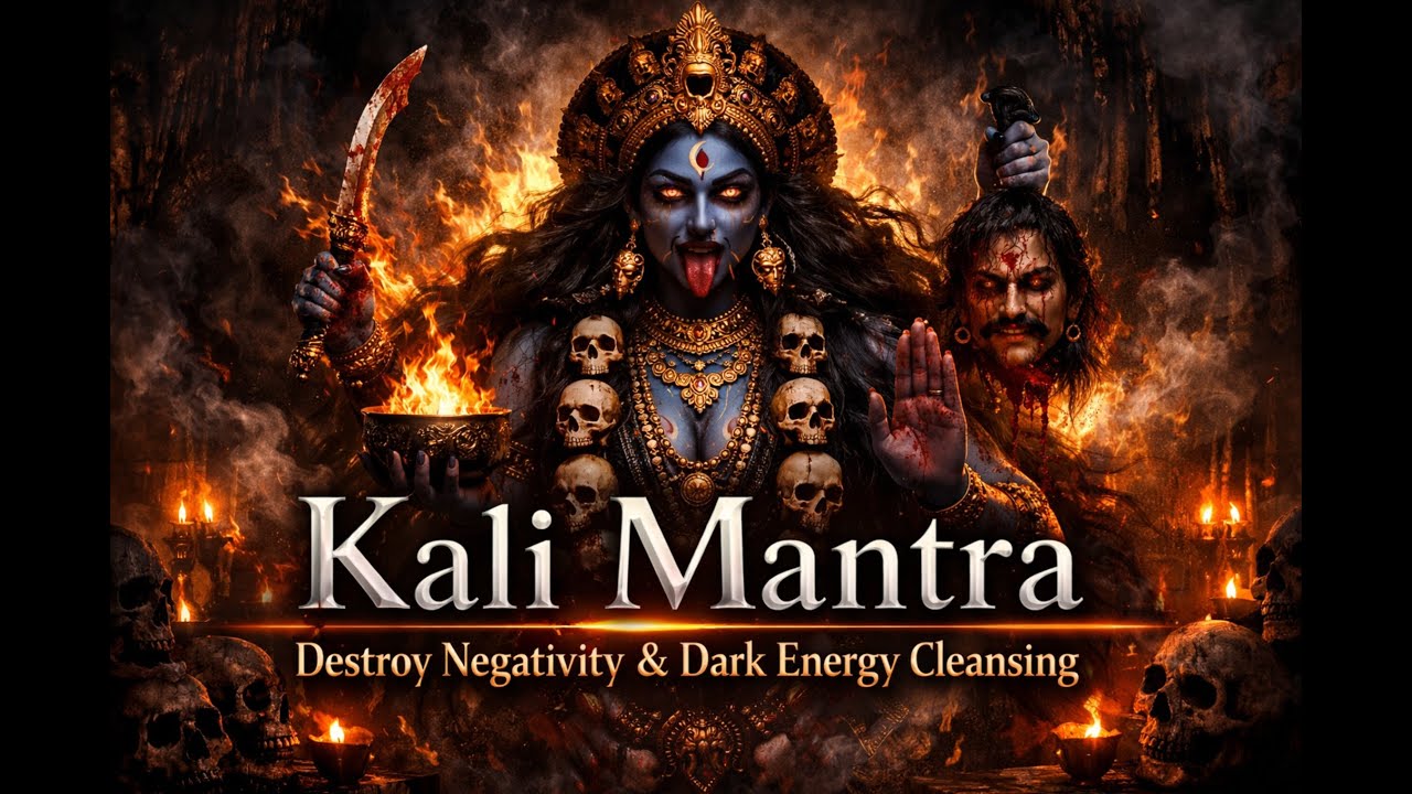 Kali Mantra – Destroy Negativity & Dark Energy Cleansing
