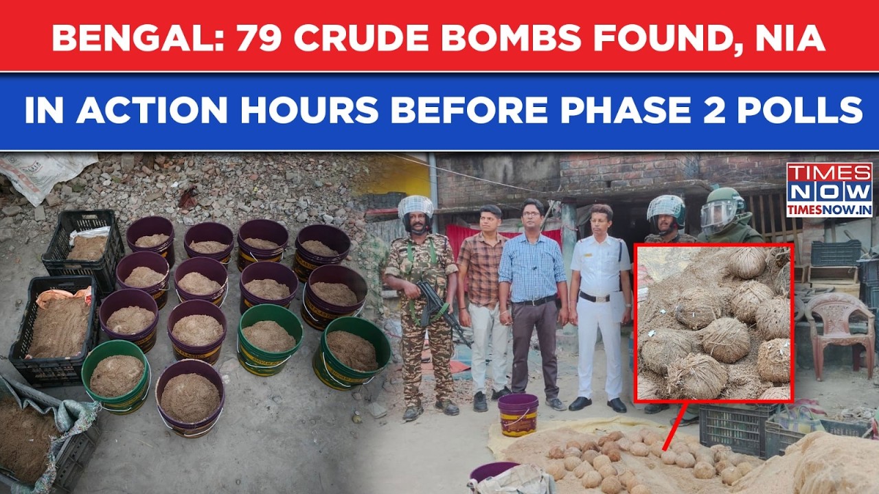 West Bengal: 79 Crude Bombs Found, NIA In Action Hours Before Phase-2 Polls, Scary Plot Averted?