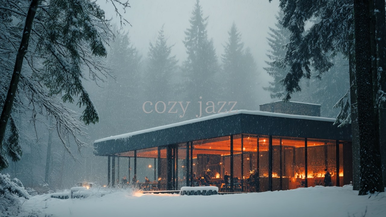 [playlist] 蒼い森に浮かぶ温もり、心を溶かす冬の音色｜10 Cozy Jazz Selection