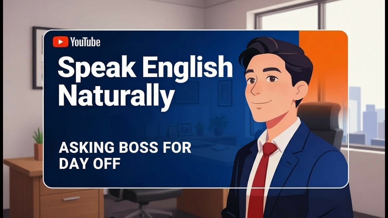 Asking Your Boss for a Day Of (Speak English Naturally)